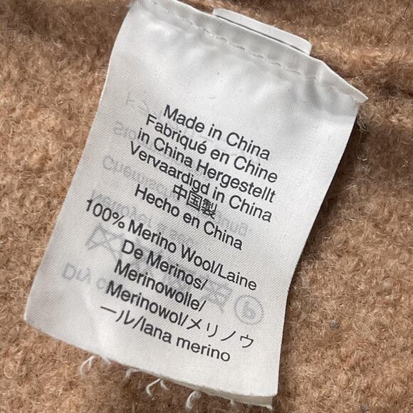 Madewell Coat Womens Medium Wool Full Zip Merino Long Cardigan Jacket Pockets - Picture 7 of 9